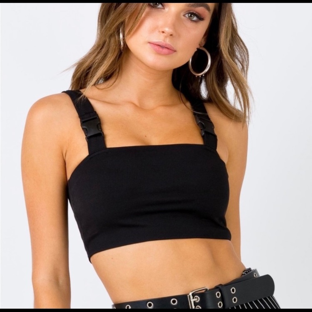 Black Motel crop top